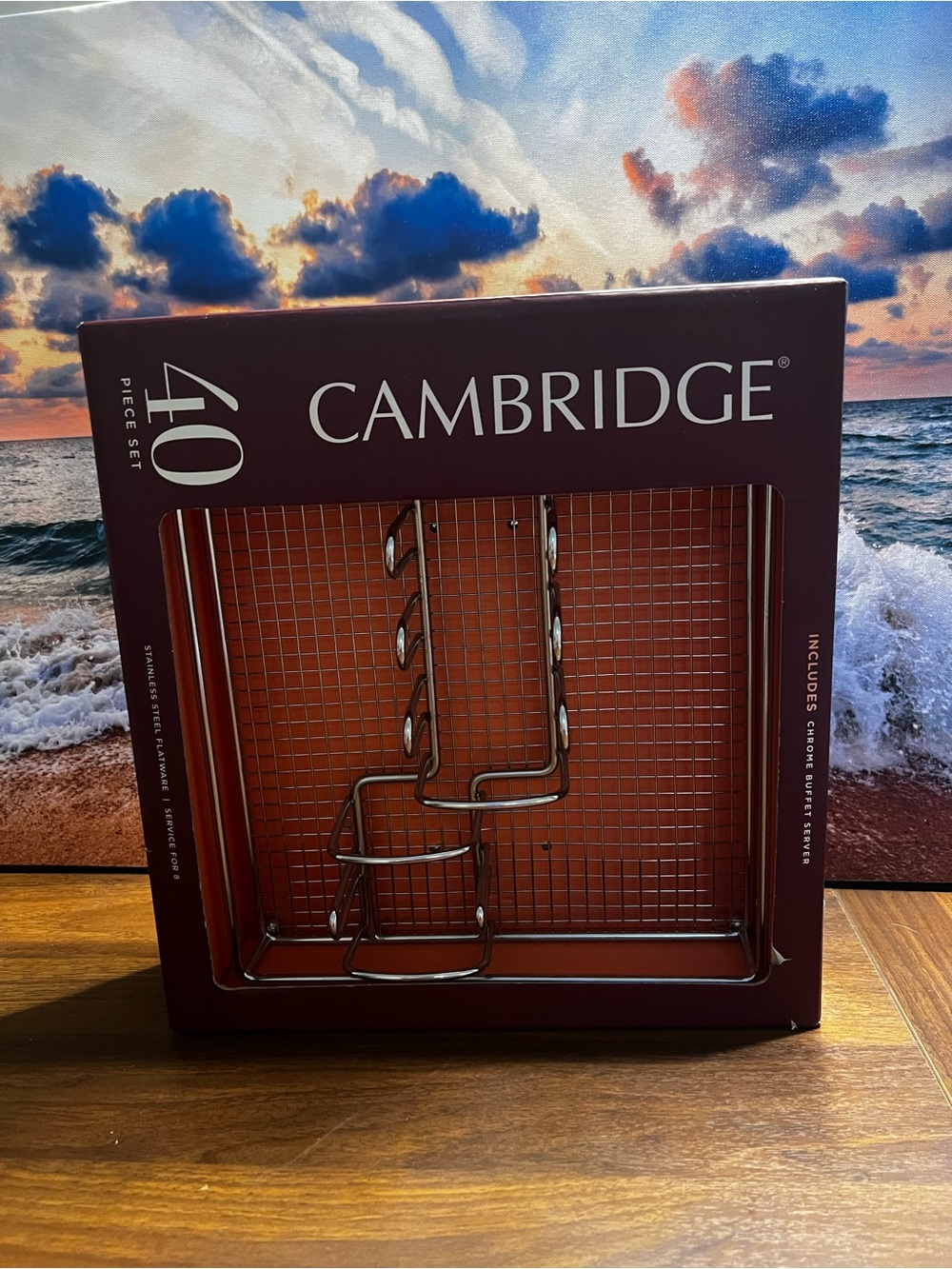 Cambridge Drawer Organizer Liners in stainless steel-